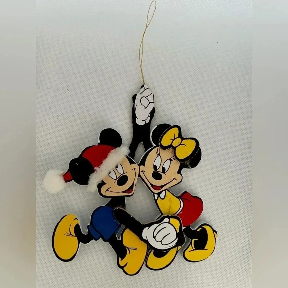 VINTAGE: Disney | 1985 Disney Mickey & Minnie Mouse Christmas Tree Ornament